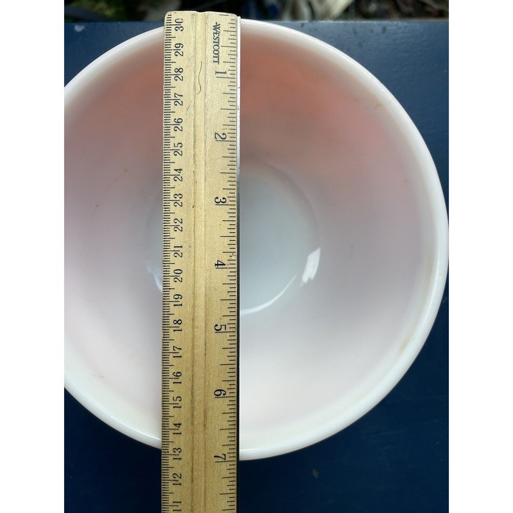 Pyrex Primary Orange 402 Mixing Nesting Bowl 1 1/2 Quart Qt With Condition - Picture 6 of 8